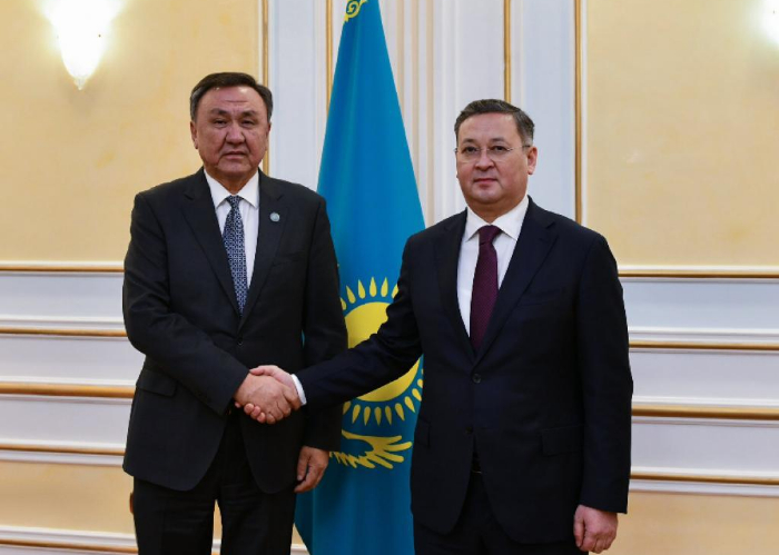 OTS Secretary General had a meeting with the Deputy Prime Minister – Minister of Foreign Affairs of Kazakhstan