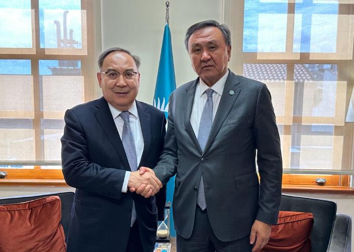 OTS Secretary General had a meeting with the Assistant of the President of Kazakhstan