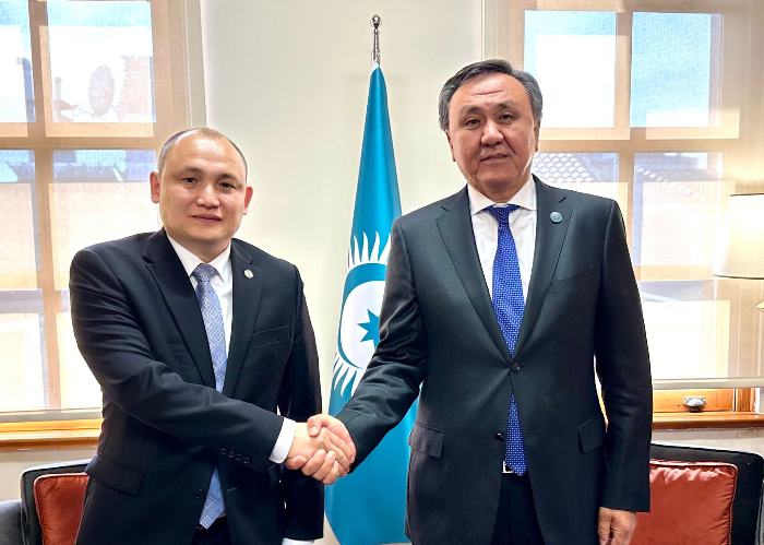 OTS Secretary General met with Deputy Minister of Foreign Affairs of Kazakhstan