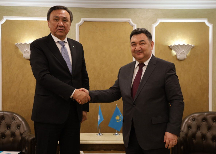 OTS Secretary General met with the Minister of Information and Social Development of Kazakhstan