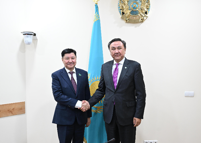 The Secretary General of the OTS was received by the Deputy Chairman of the Parliament of the Senate of Kazakhstan