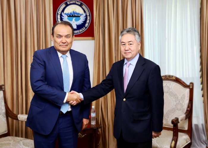 OTS Secretary General met with Foreign Minister of the Kyrgyz Republic