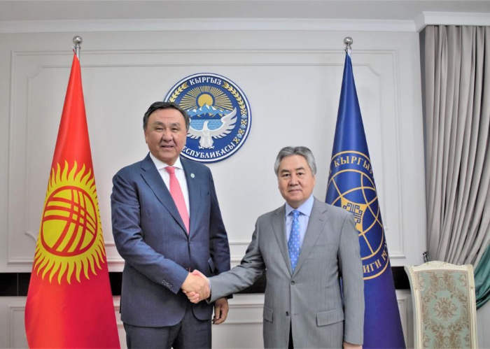 OTS Secretary General met with Minister of Foreign Affairs of the Kyrgyz Republic