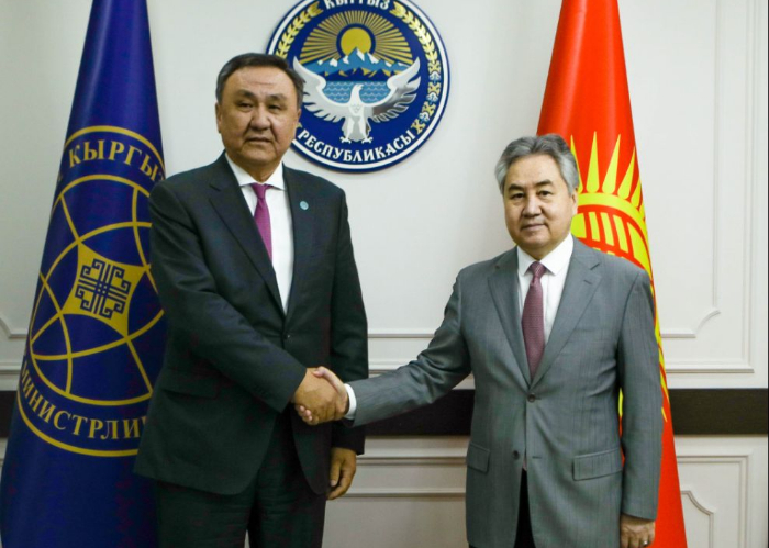 OTS Secretary General met with the Minister of Foreign Affairs of the Kyrgyz Republic