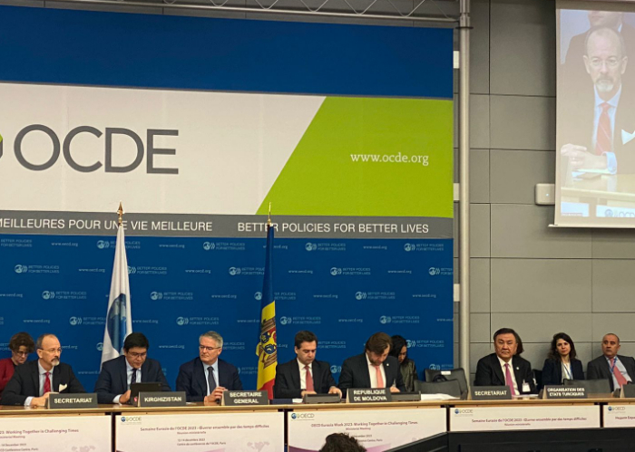 The OTS Secretary General participated in the opening of the OECD Eurasian Week