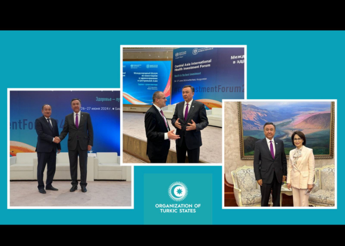 OTS Secretary General held bilateral meetings at the Central Asia International Health Investment Forum