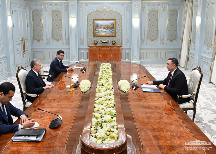 OTS Secretary General was received by the President of Uzbekistan.