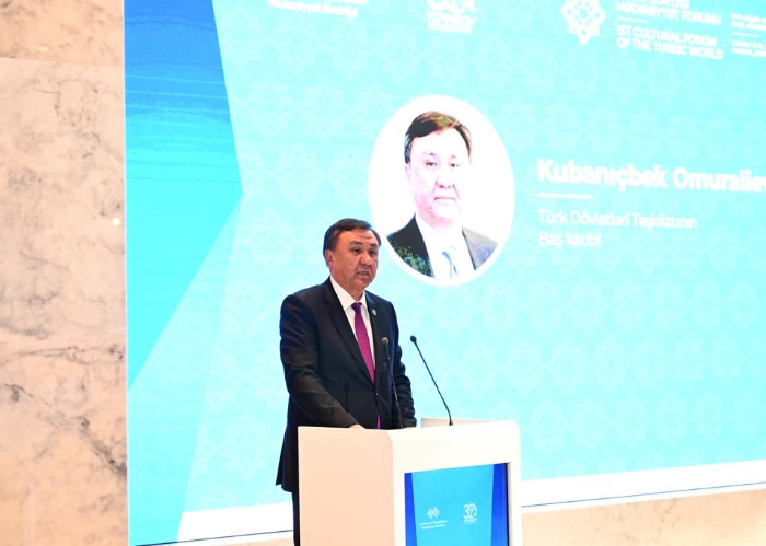 The OTS Secretary General addressed the Opening Ceremony of the First Turkic World Cultural Forum in Shusha 