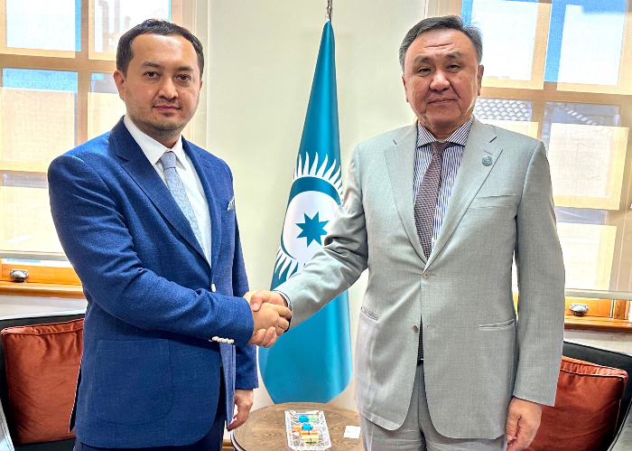 The OTS Secretary General Received Chairman of the Geographical Council of Turkic States