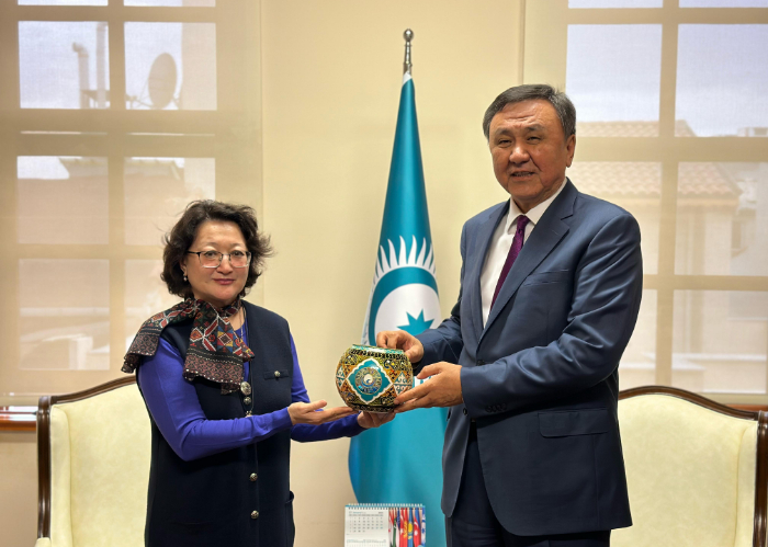 The Secretary General of the OTS met with the President of the Turkic Culture and Heritage Foundation