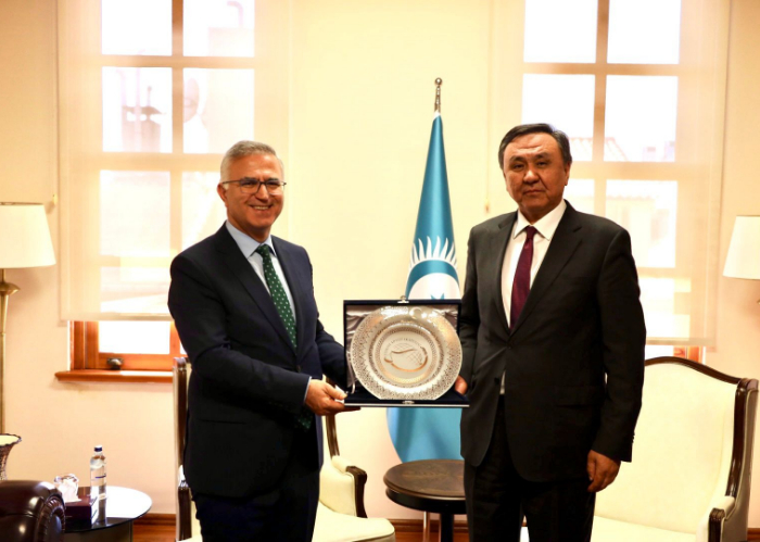 The OTS Secretary General met with the President of the Justice Academy of Türkiye