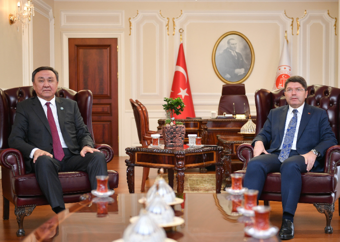 The OTS Secretary General met with the Minister of Justice of Türkiye