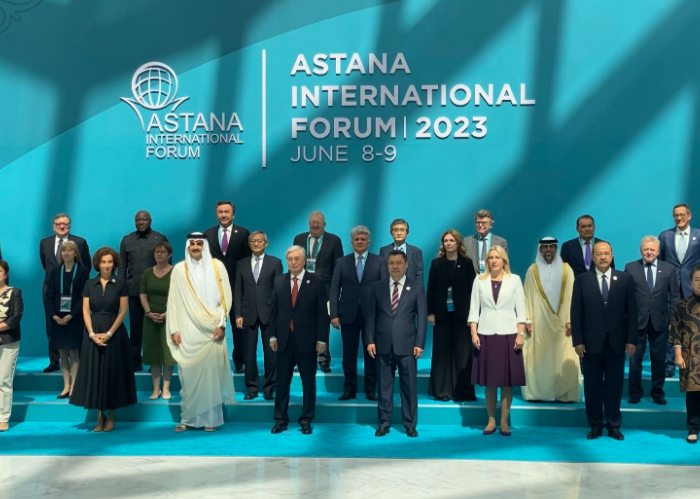 OTS Secretary General attended the Astana International Forum (AIF)