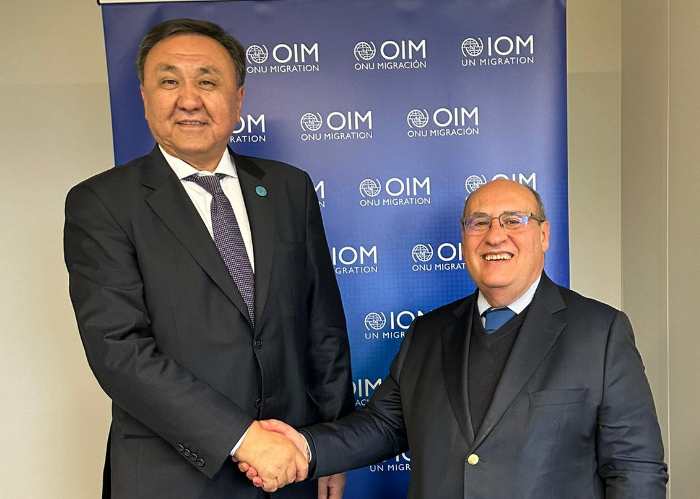 Secretary General of the Organization of Turkic States met with the Director General of IOM in Geneva 