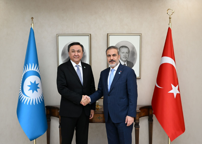 OTS Secretary General and accompanying delegation visited the Minister of Foreign Affairs of Türkiye