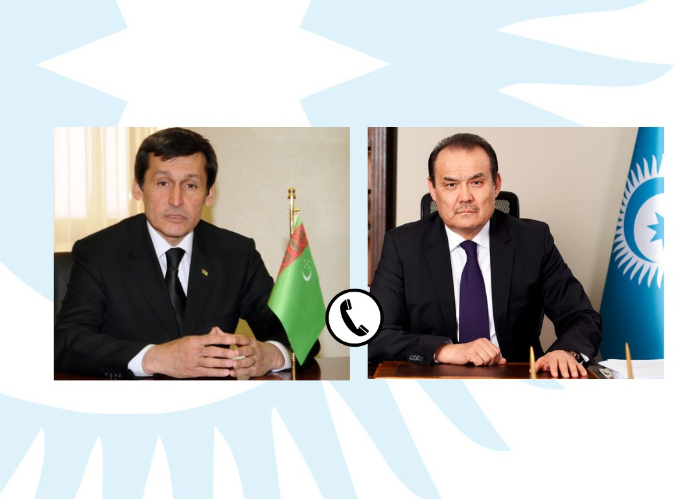 OTS Secretary General and Foreign Minister of Turkmenistan held a video conference meeting. 