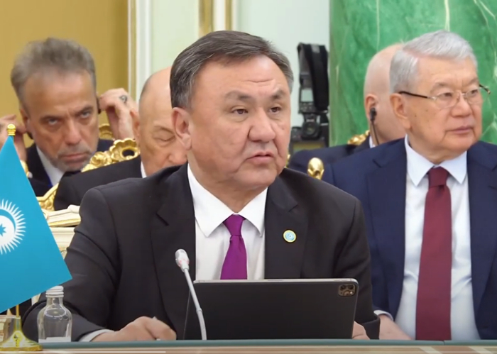 The video featuring the address of OTS Secretary General to the 10th Anniversary Summit held in Astana