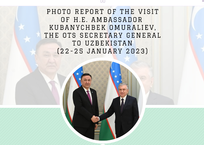 Photo album of the Visit of the OTS Secretary General to Uzbekistan