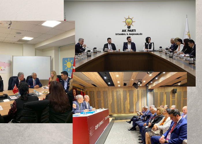 OTS Election observation mission held meetings with parties in Istanbul