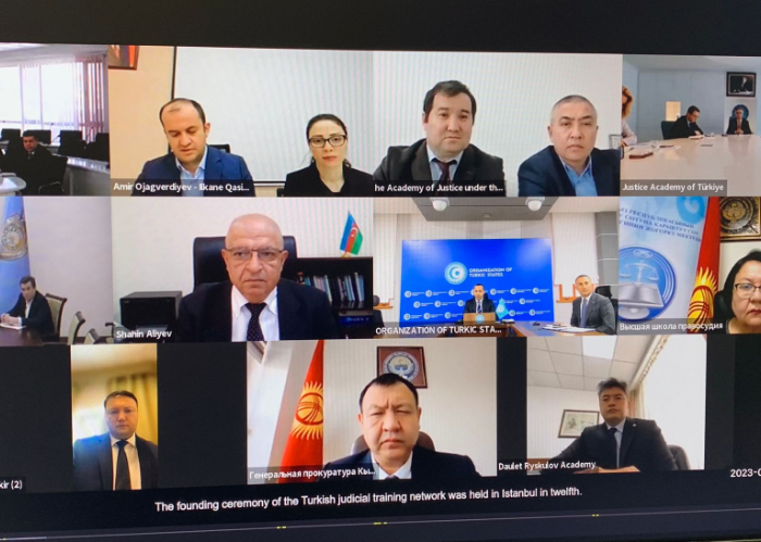 OTS Secretariat convened the 1st meeting of the Turkic Judicial Training Network 