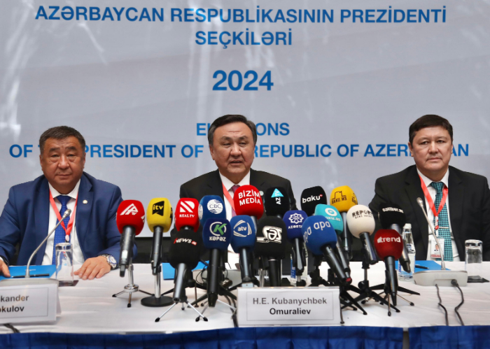 OTS International Election Observation Mission completed its monitoring of the early presidential elections in Azerbaijan