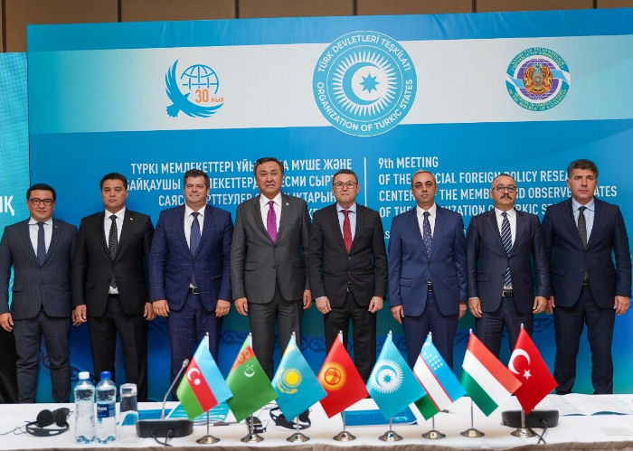 9th Meeting of the Official Foreign Policy Research Centers of the Member and Observer States of the OTS held on 28 September 2023 in Astana