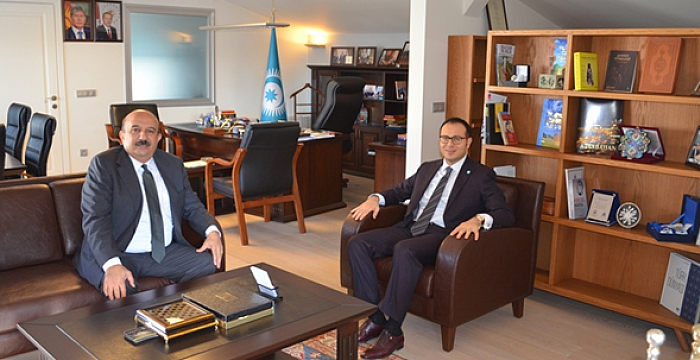 Mr. Cengiz Özgencil, Chairman of the Board of International Cooperation Platform paid a visit to Ambassador Ramil Hasanov.