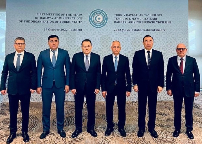 The Meeting of the Heads of Railway Administrations of the Turkic States held in Tashkent