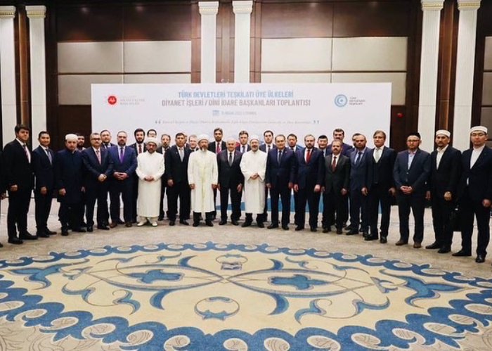 The 1st Meeting of the Heads of Institutions in charge of Religious Affairs of the Organization of Turkic States convened in Istanbul.