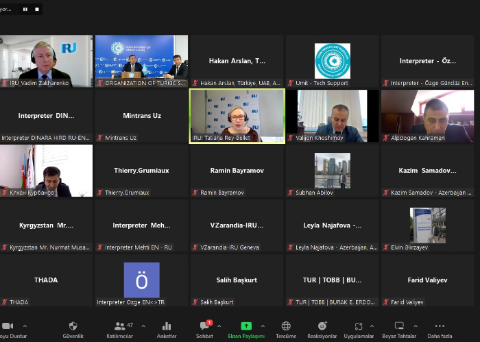 Organization of Turkic States held virtual workshop on implementation of e-CMR 