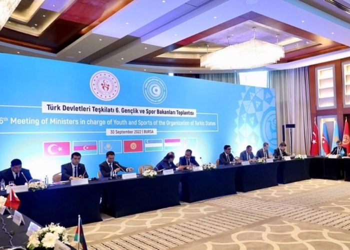 Meeting of the Ministers in charge of Youth and Sports of the Organization of Turkic States held in Bursa