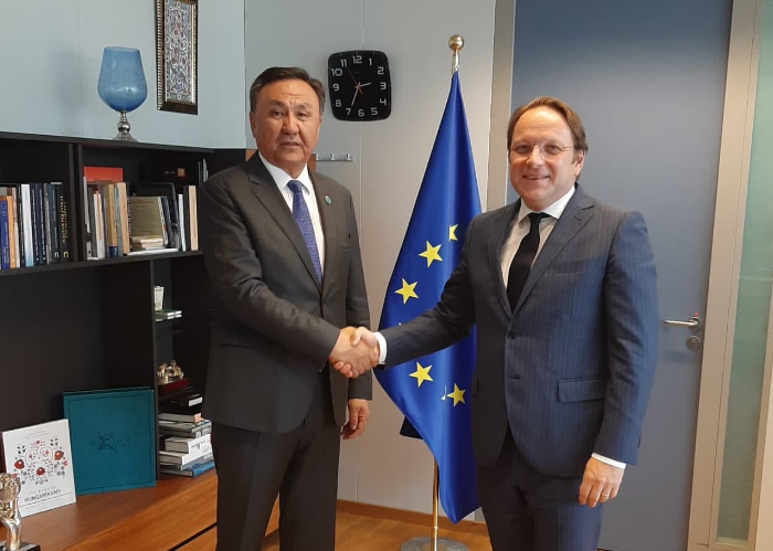 Secretary General of the Organization of Turkic States met with EU Commissioner for Enlargement and Neighborhood