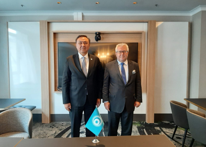 Secretary General of the Organization of Turkic States met with Member of the European Parliament