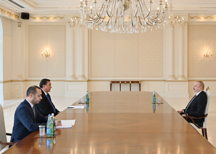 Secretary General of the OTS was received by the President of the Republic of Azerbaijan