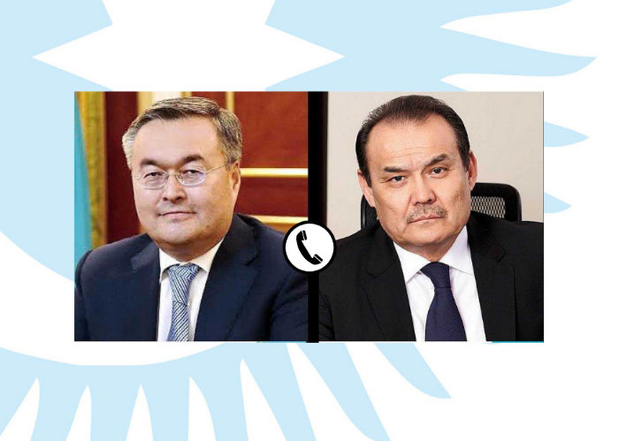 Secretary General of Organization of Turkic States and Foreign Minister of Kazakhstan had a telephone conversation.