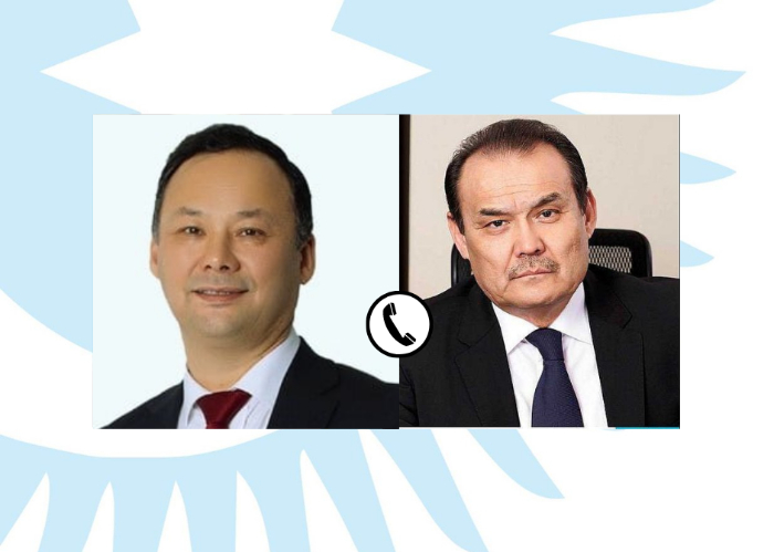 Telephone conversation between the Secretary General of the Organization of Turkic States and Foreign Minister of Kyrgyzstan