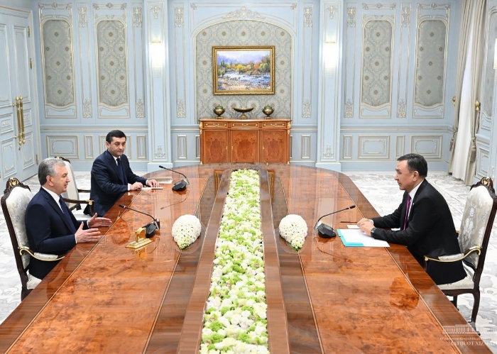 OTS Secretary General was received by President of Uzbekistan