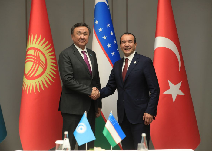 The Secretary General of the Organization of Turkic States met with the Minister of Culture and Tourism of the Republic of Uzbekistan. 