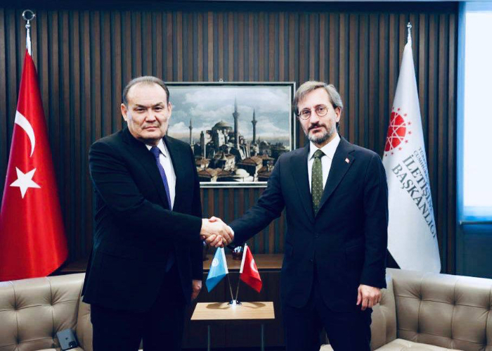 Secretary General of Organization of Turkic States met with the Director of Communications of the Presidency of the Republic of Türkiye