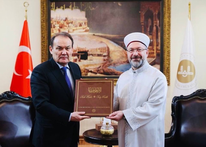 Secretary General of Organization of Turkic States met with the President of Religious Affairs of Türkiye