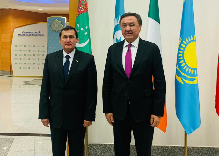 Secretary General of the Organization of Turkic States met with the Deputy Chairman of the Cabinet of Ministers and the Minister of Foreign Affairs of Turkmenistan