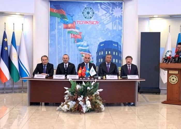 Secretary General of the Organization of Turkic States attended TURKSOY Handover Ceremony