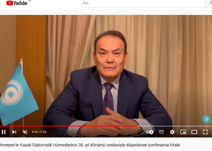 Video address of the OTS Secretary General to the International Conference entitled “The Republic of Kazakhstan in the modern system of international relations”