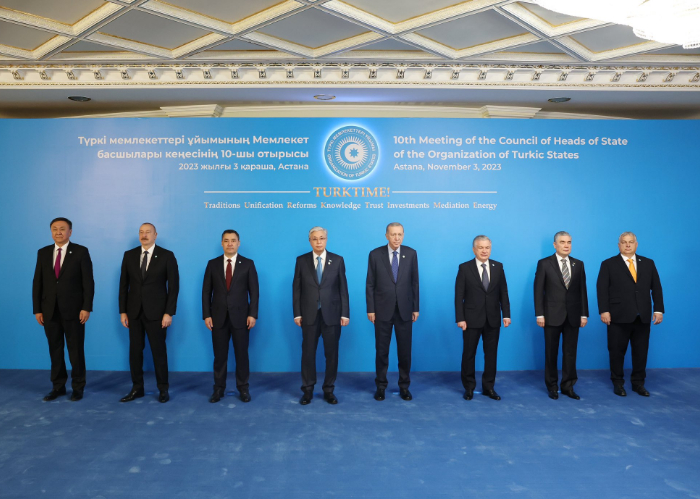 The Tenth Summit of the Organization of Turkic States was held in Astana.