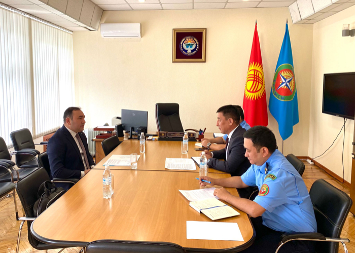 The Organization of Turkic States Secretariat held a meeting with the State Customs Service of the Kyrgyz Republic