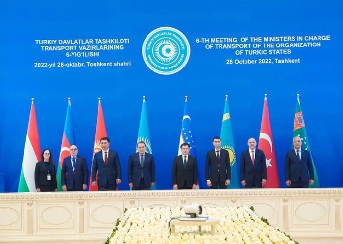 Meeting of the Ministers in charge of Transport of the Organization of Turkic States held in Tashkent, Uzbekistan