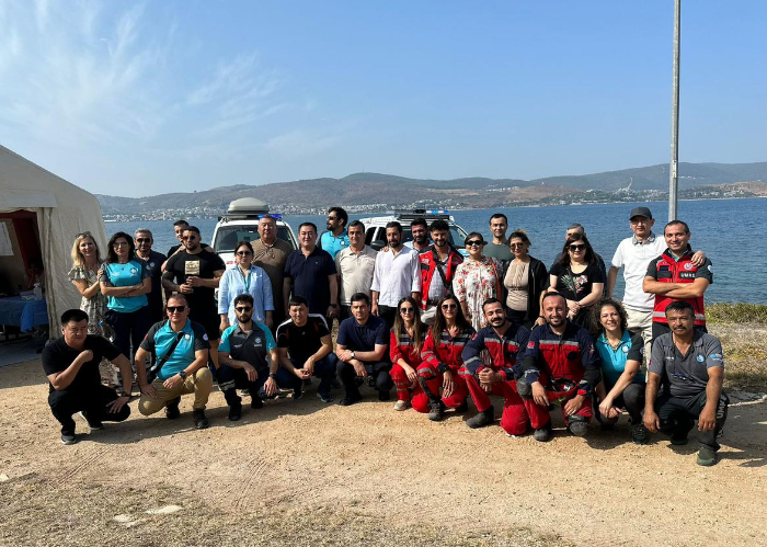 “Turkic World Emergency Medical Rescue Team” the training was held in Izmir-Urla