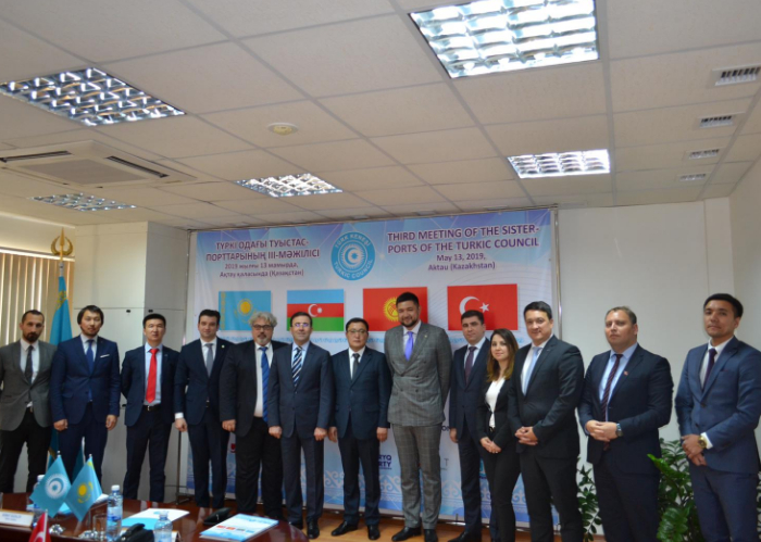 The Third Meeting of the Baku-Aktau-Samsun-Kuryk Sister Ports of the Turkic Council was held on 13th May 2019 in Aktau