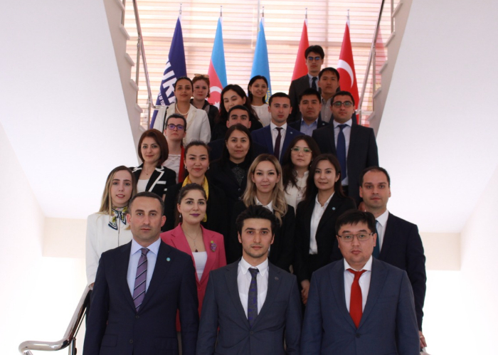 Türk Konseyi Genç Diplomatlar 6. Ortak Eğitim Programı katılımcıları TURKPA ve Haydar Aliyev Merkezini ziyaret ettiler.