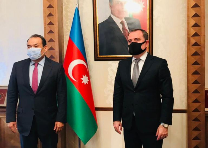 Secretary General of the Turkic Council met with Foreign Minister of the Republic of Azerbaijan.